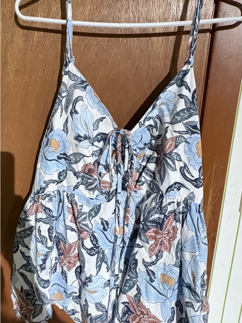 Old Navy Blue & Cream tank Top